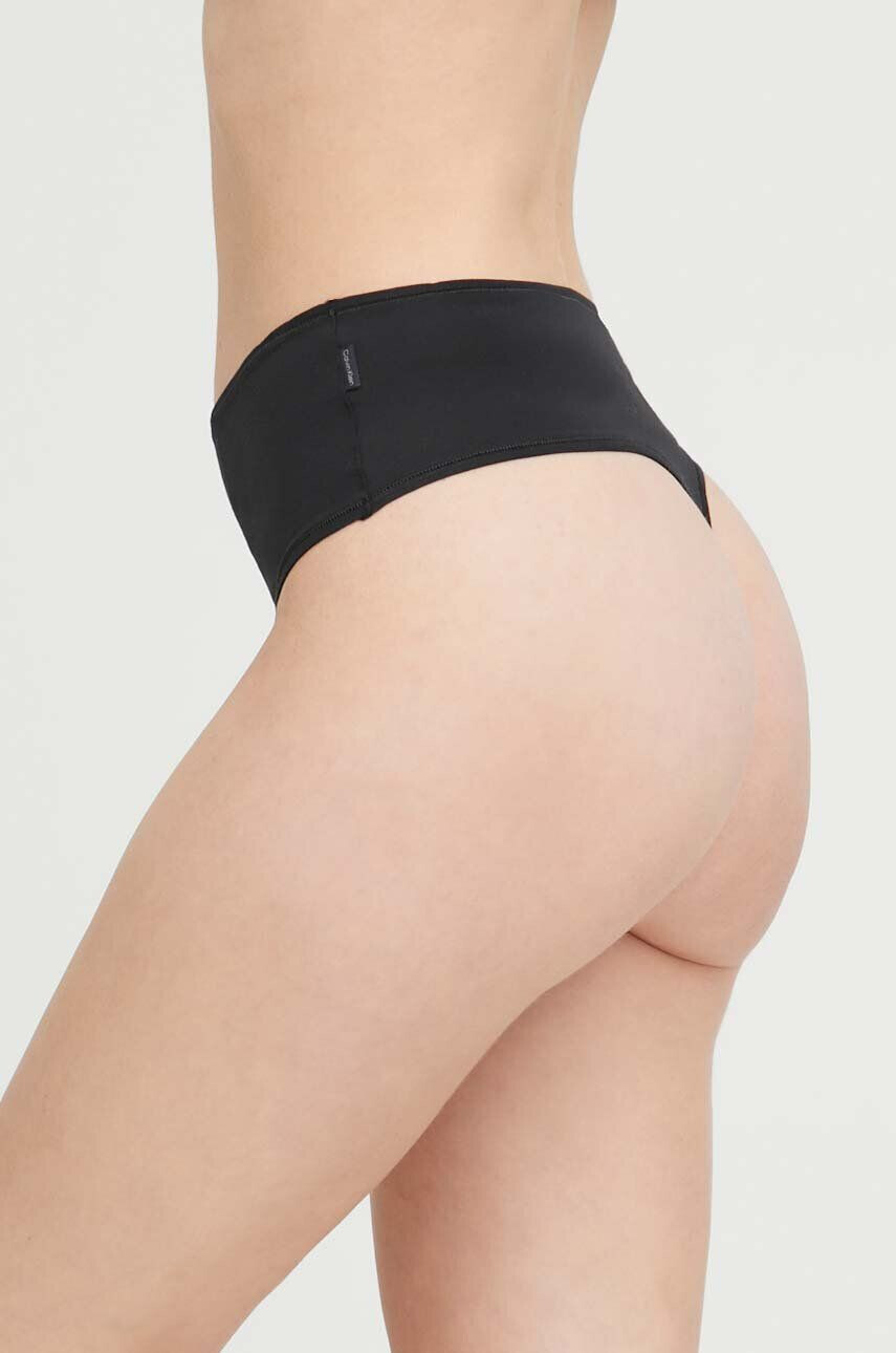 Calvin Klein Underwear Tangice črna barva - Pepit.si