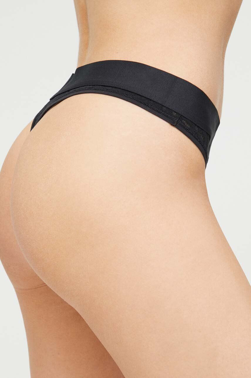 Calvin Klein Underwear Tangice črna barva - Pepit.si