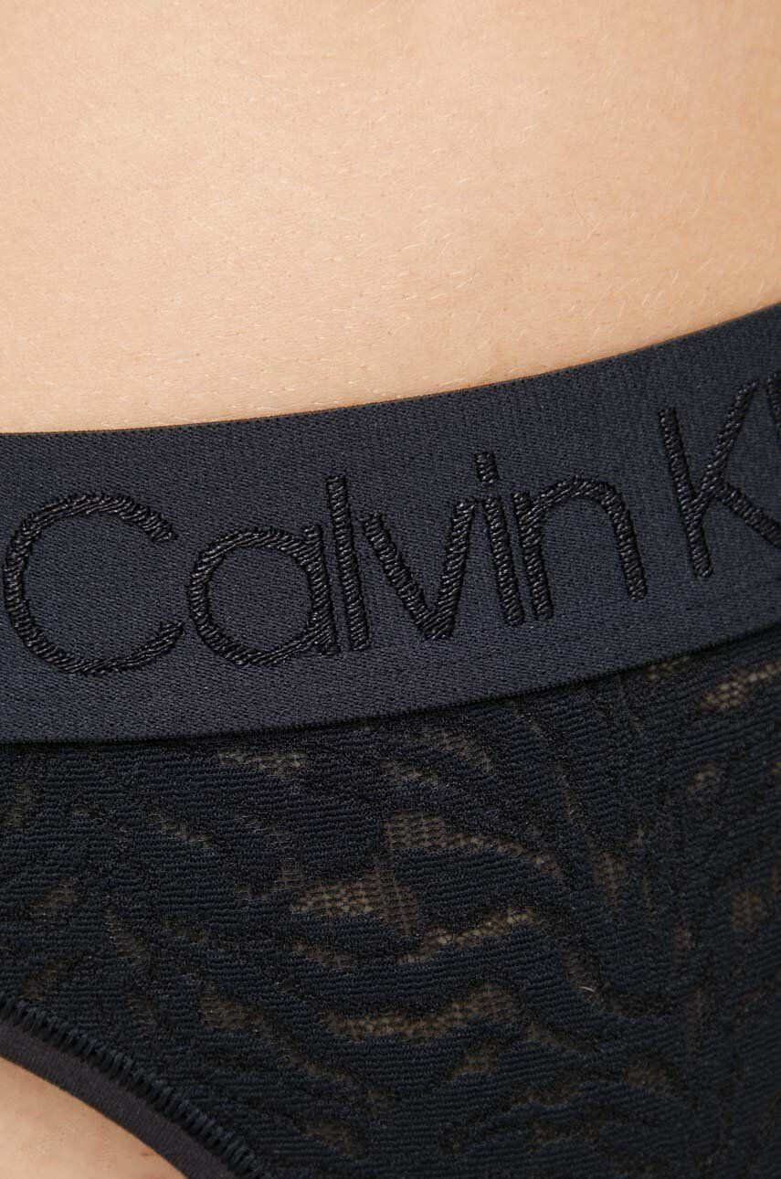 Calvin Klein Underwear Tangice črna barva - Pepit.si