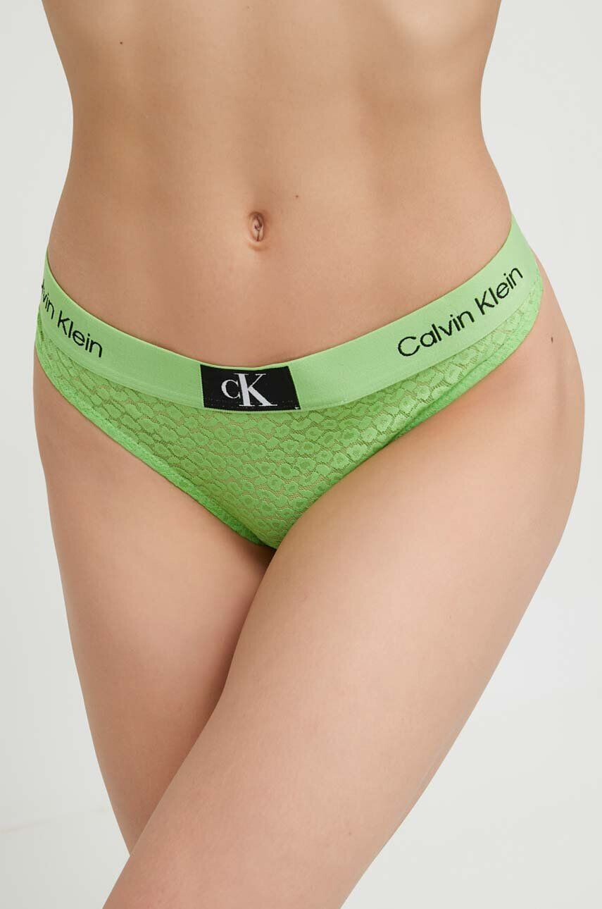 Calvin Klein Underwear Tangice bež barva - Pepit.si