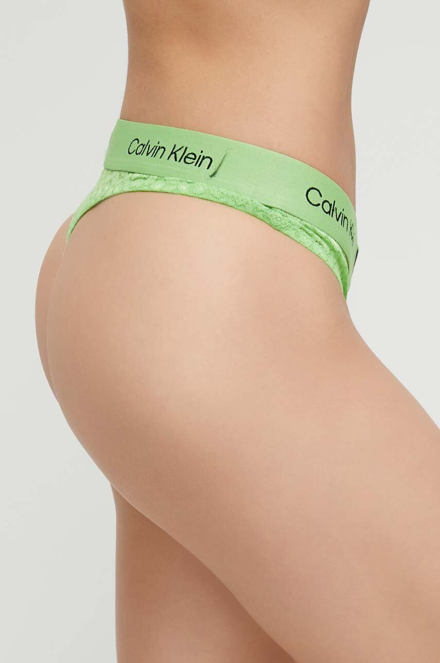 Calvin Klein Underwear Tangice bež barva - Pepit.si