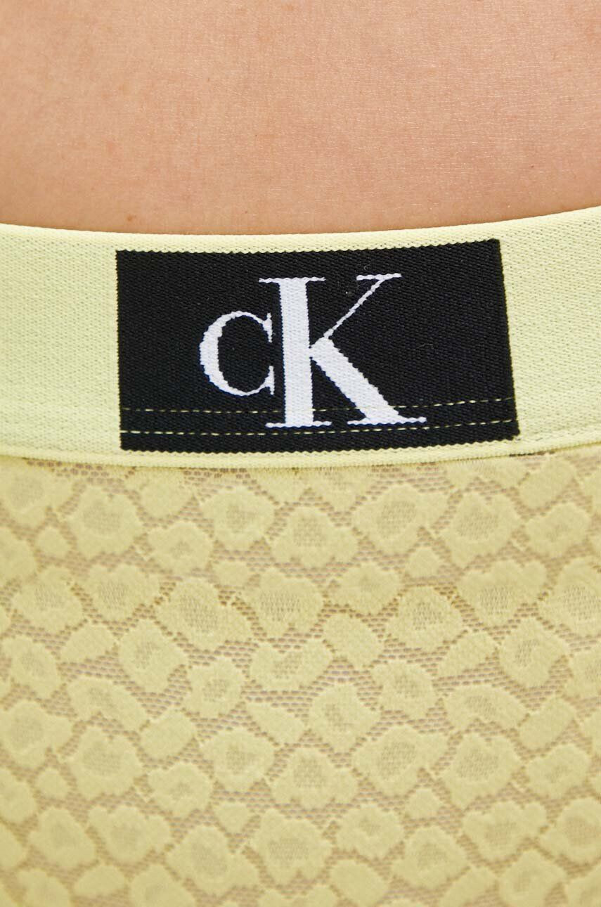 Calvin Klein Underwear Tangice rumena barva - Pepit.si