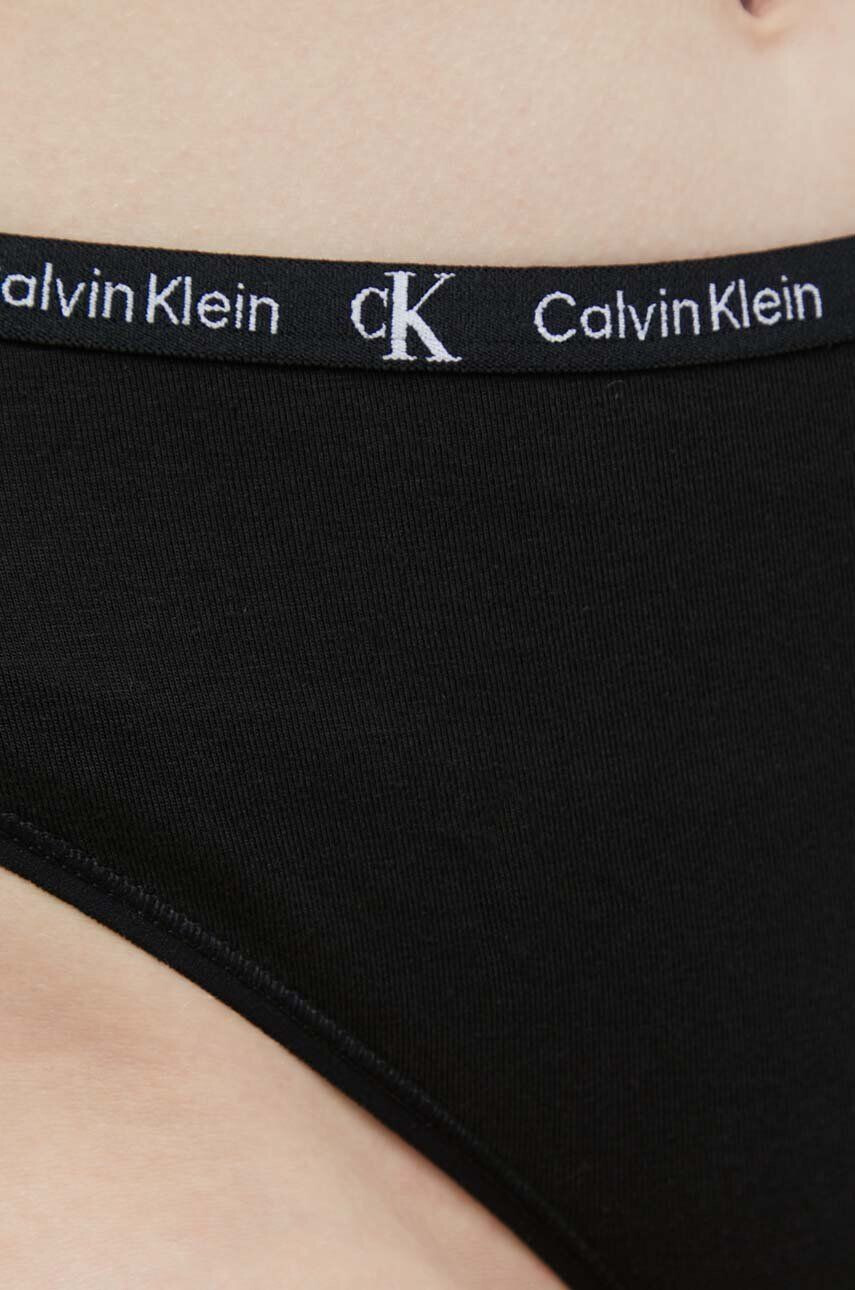 Calvin Klein Underwear Tangice 2-pack črna barva - Pepit.si