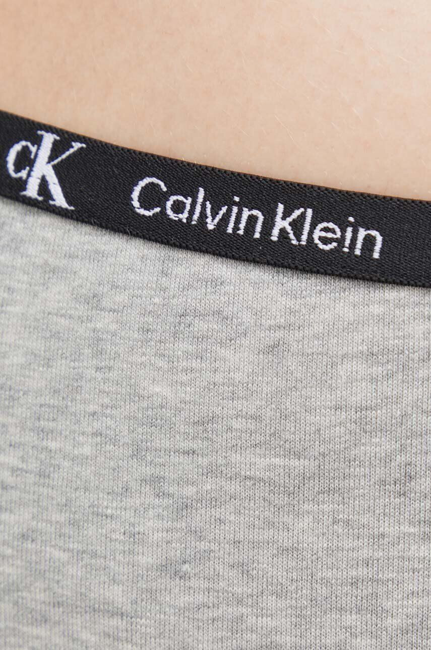 Calvin Klein Underwear Tangice 2-pack siva barva - Pepit.si