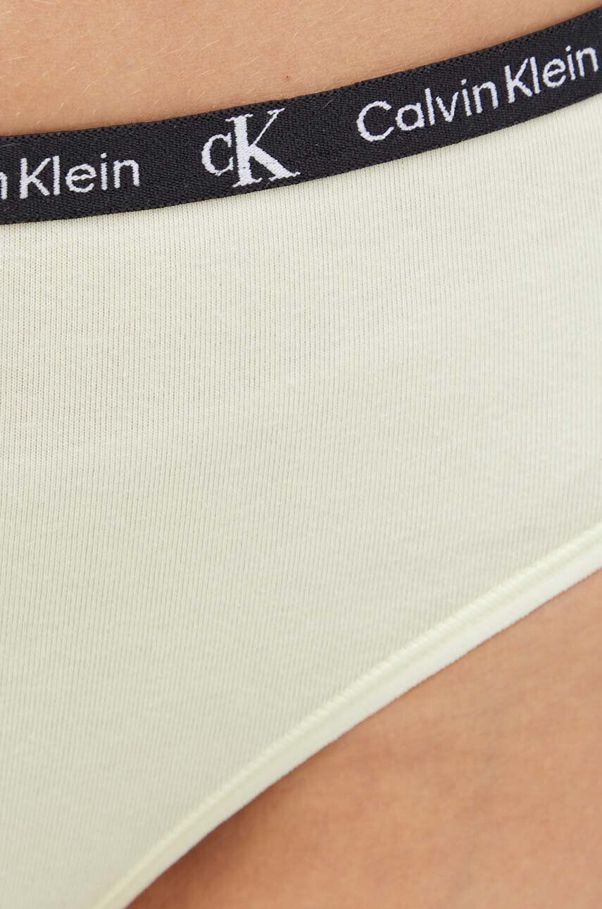 Calvin Klein Underwear Tangice 2-pack rumena barva - Pepit.si