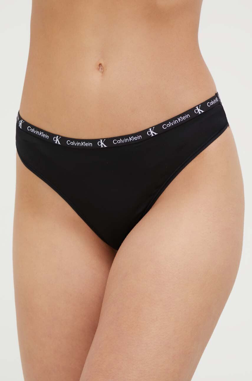 Calvin Klein Underwear Tangice 2-pack roza barva - Pepit.si