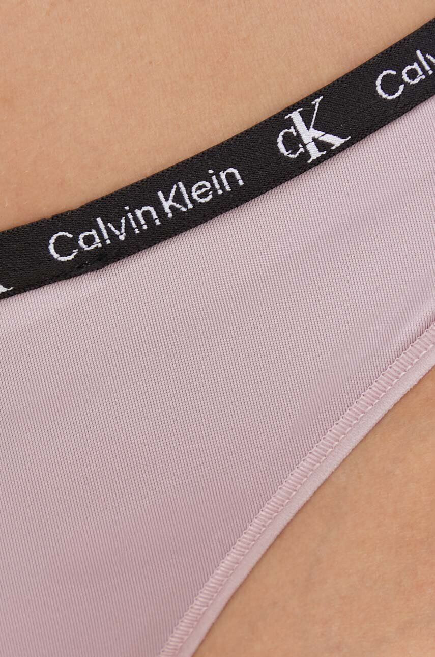 Calvin Klein Underwear Tangice 2-pack roza barva - Pepit.si