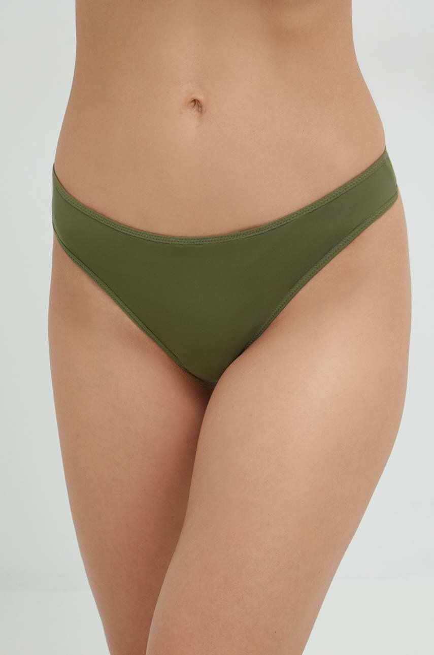 Calvin Klein Underwear Tangice zelena barva - Pepit.si