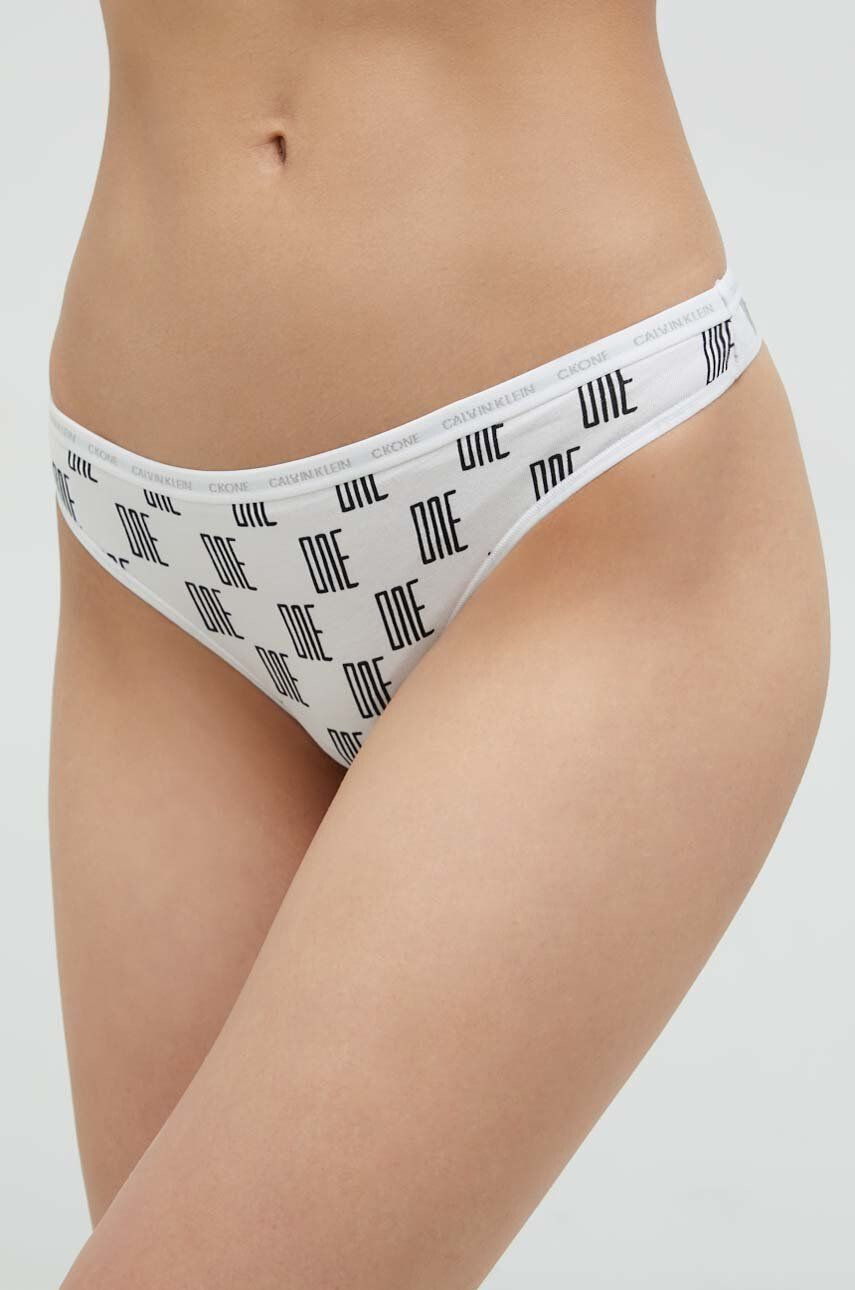 Calvin Klein Underwear Tangice zelena barva - Pepit.si