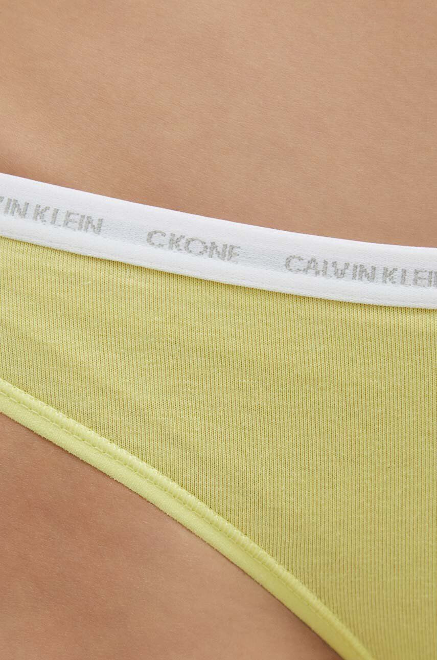 Calvin Klein Underwear Tangice zelena barva - Pepit.si