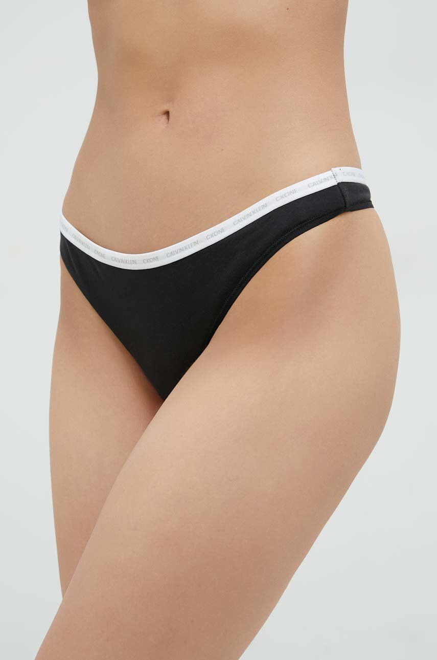 Calvin Klein Underwear Tangice črna barva - Pepit.si