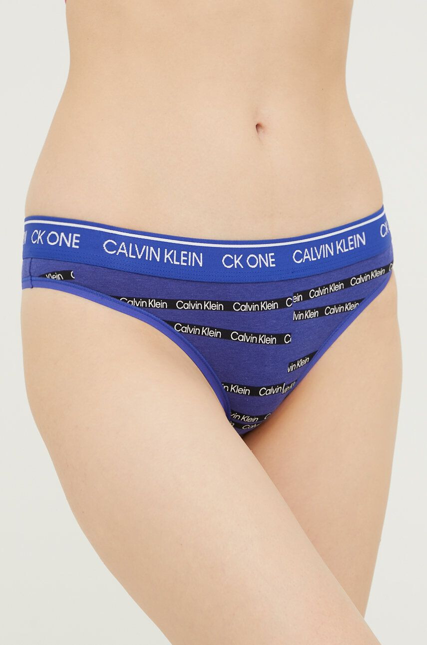 Calvin Klein Underwear Tangice mornarsko modra barva - Pepit.si