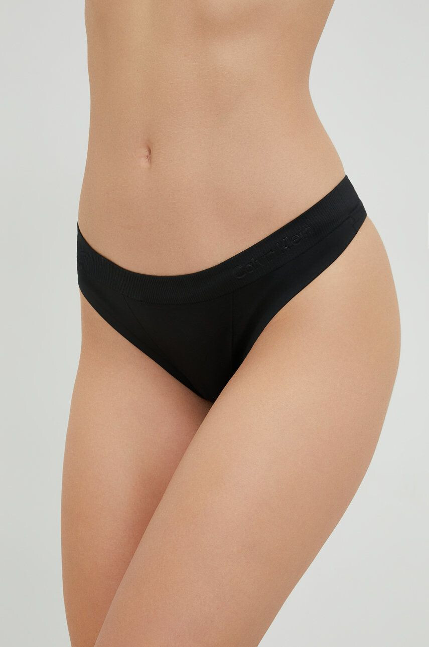 Calvin Klein Underwear Tangice črna barva - Pepit.si