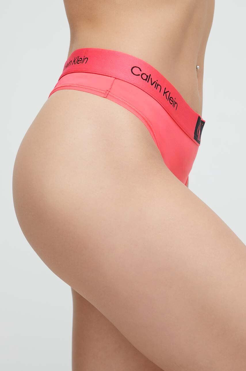 Calvin Klein Underwear Tangice roza barva - Pepit.si