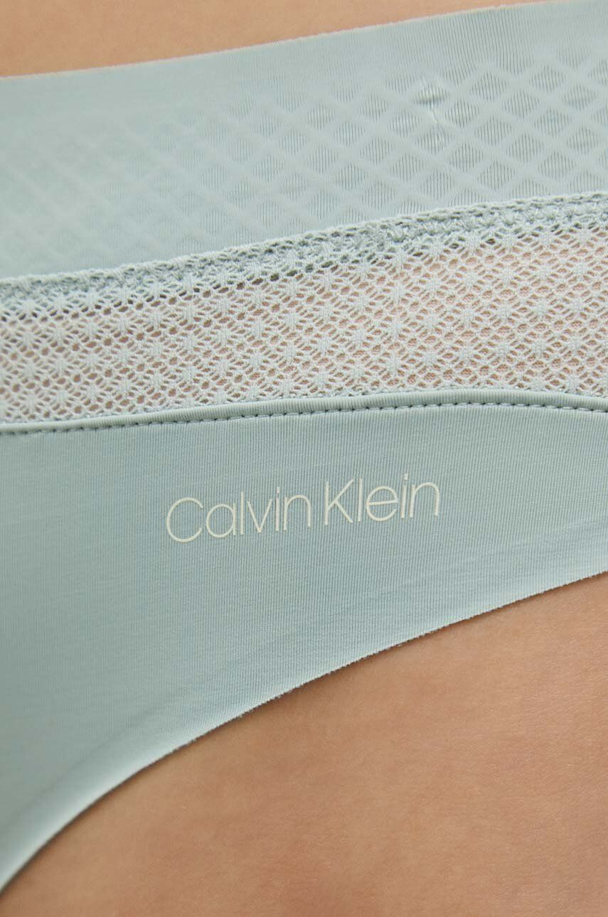 Calvin Klein Underwear Tangice zelena barva - Pepit.si