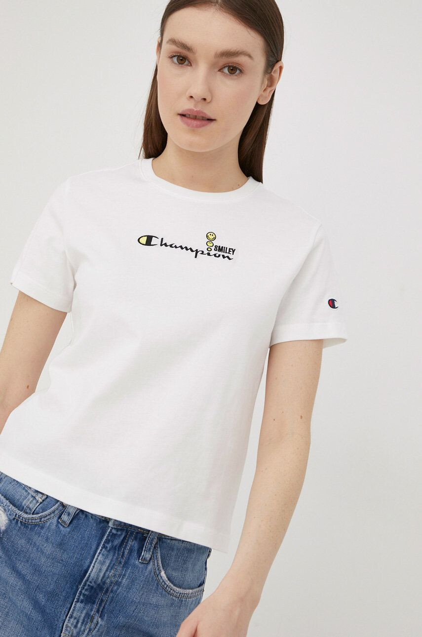 Champion Bombažen t-shirt X Smiley - Pepit.si