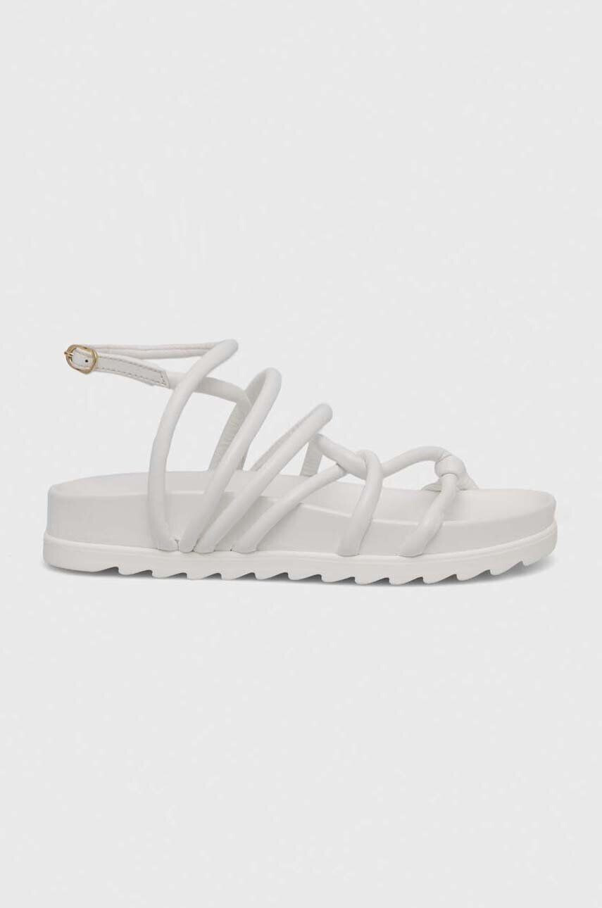 Chiara Ferragni Sandali CF3146_009 ženski bela barva CF CABLE SANDAL - Pepit.si