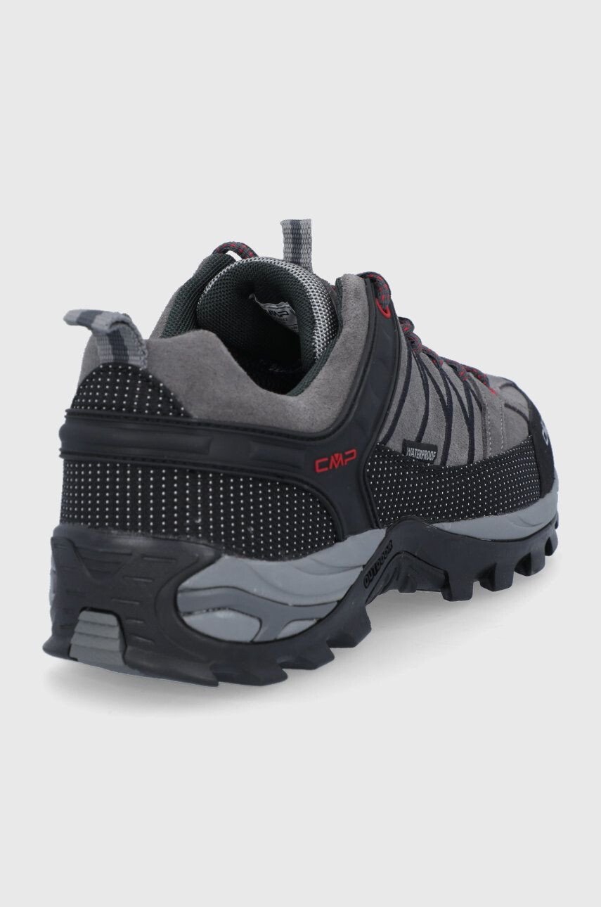 CMP Čevlji Rigel Low Trekking Shoes Wp moški siva barva - Pepit.si