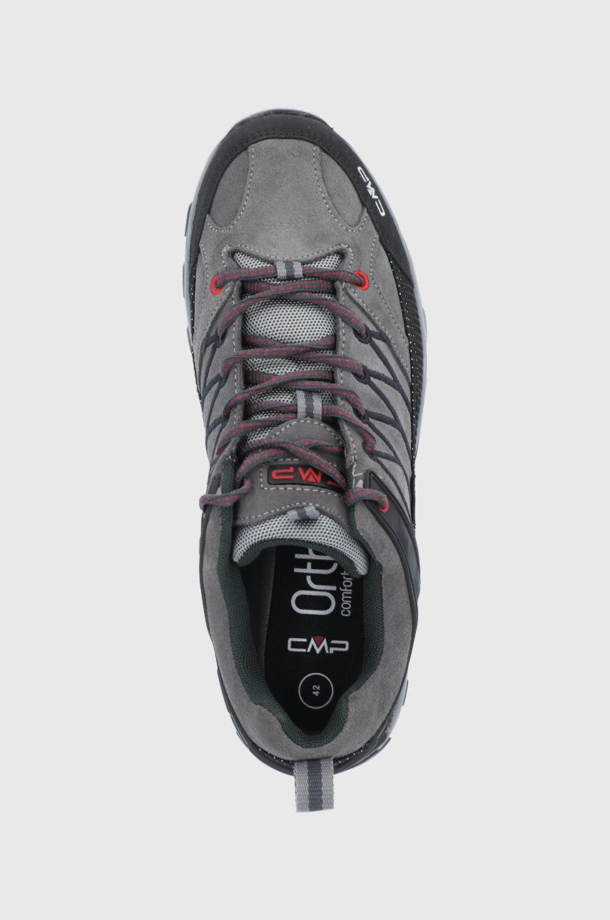 CMP Čevlji Rigel Low Trekking Shoes Wp moški siva barva - Pepit.si