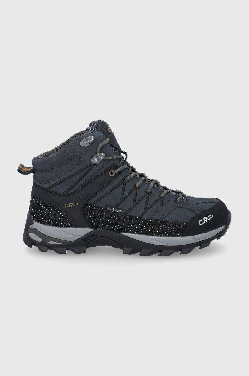 CMP Čevlji rigel mid trekking shoe wp moški mornarsko modra barva - Pepit.si