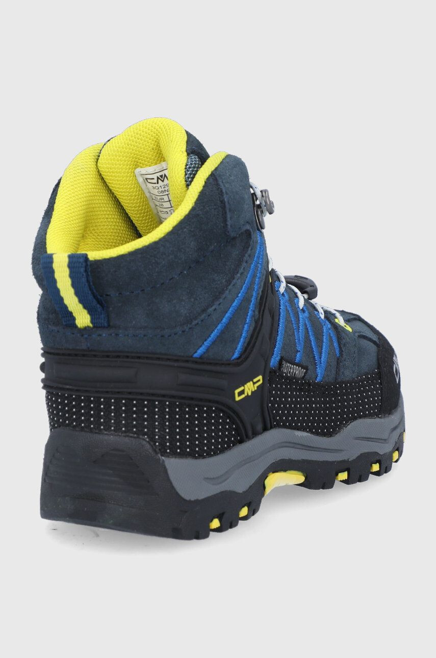 CMP Otroški čevlji Kids Rigel Mid Trekking Shoe Wp mornarsko modra barva - Pepit.si