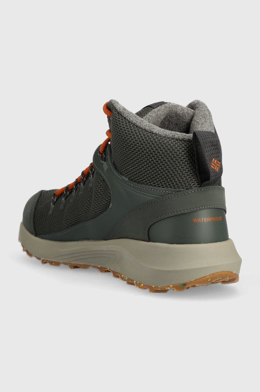 Columbia Čevlji Trailstorm Mid Waterproof moški siva barva - Pepit.si