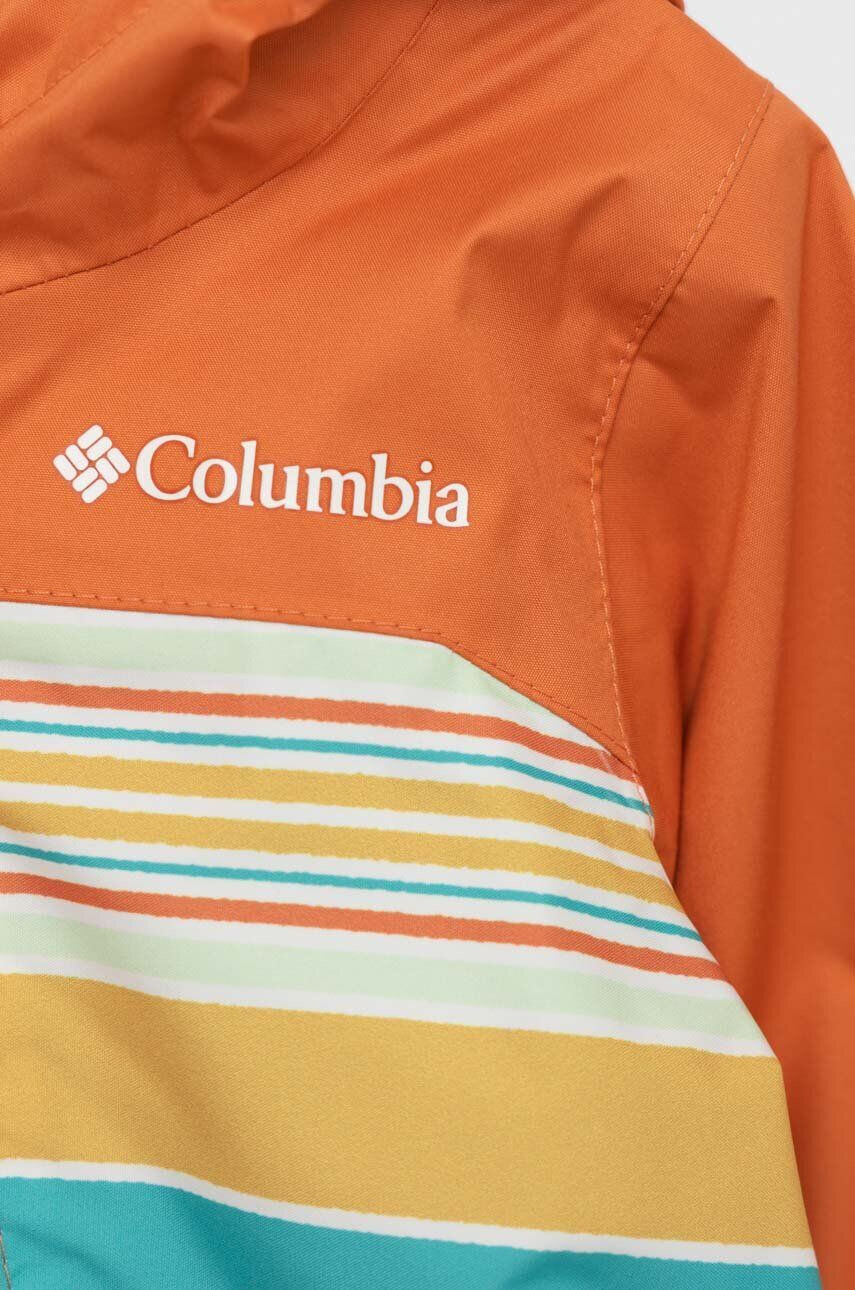 Columbia Kombinezon za dojenčka Critter Jitters II Rain Suit oranžna barva - Pepit.si