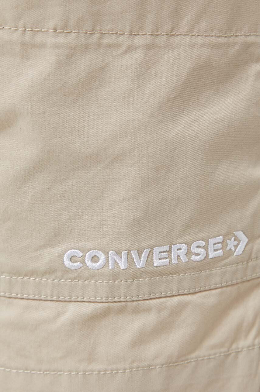 Converse Bombažne kratke hlače bež barva - Pepit.si