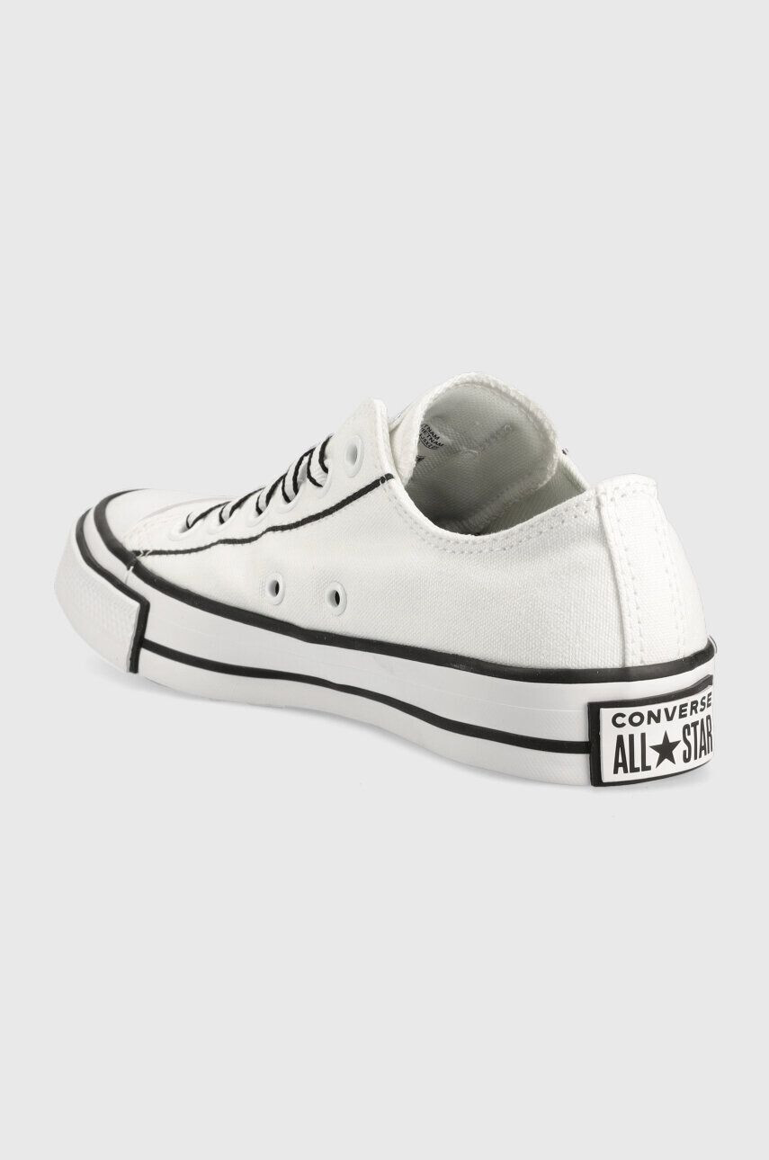 Converse Teniske Chuck Taylor All Star OX ženske bela barva A03528C - Pepit.si