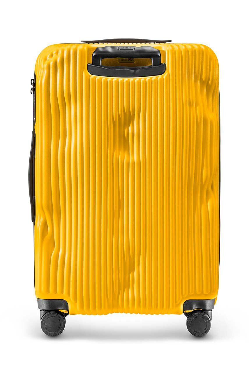 Crash Baggage Kovček STRIPE Medium Size siva barva - Pepit.si