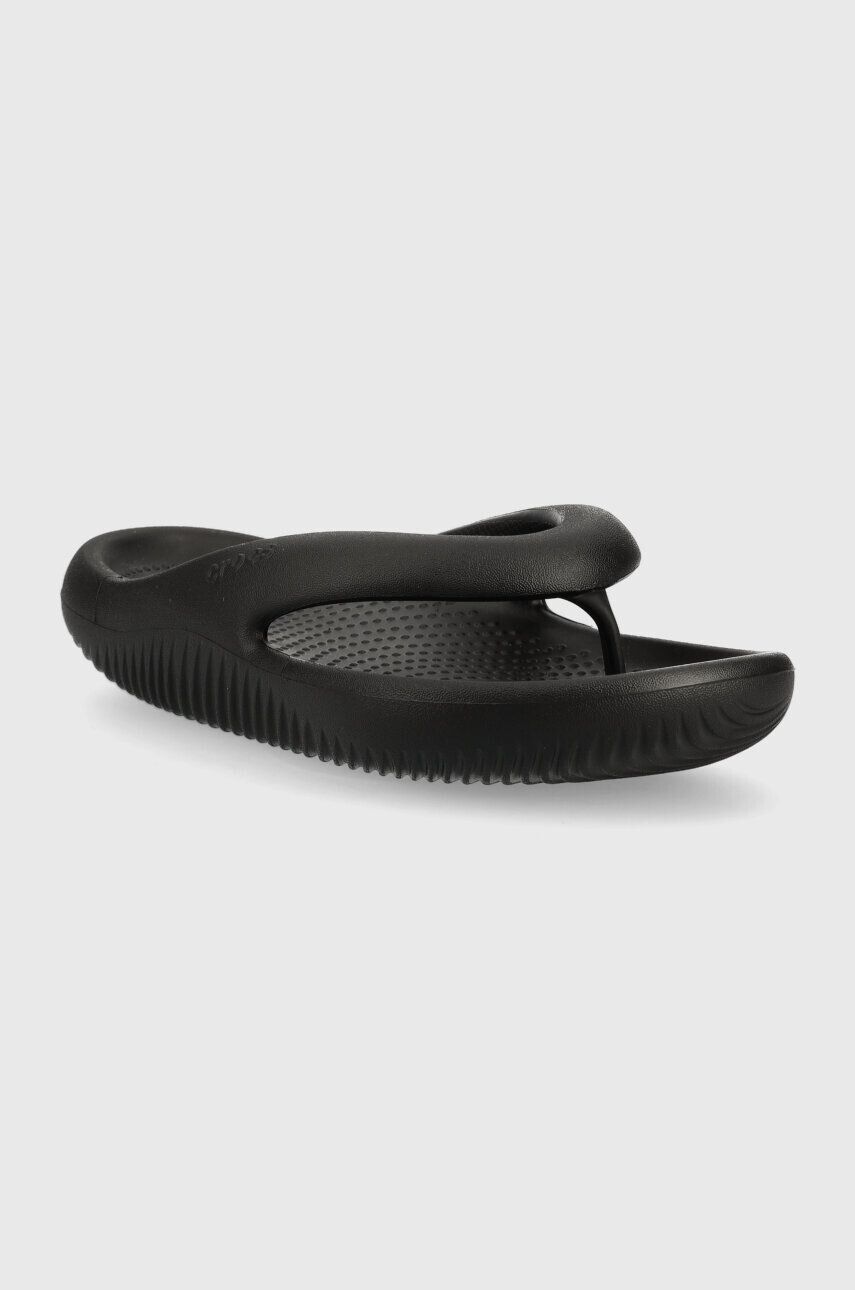 Crocs Japonke Mellow Slide ženske črna barva 208437 - Pepit.si