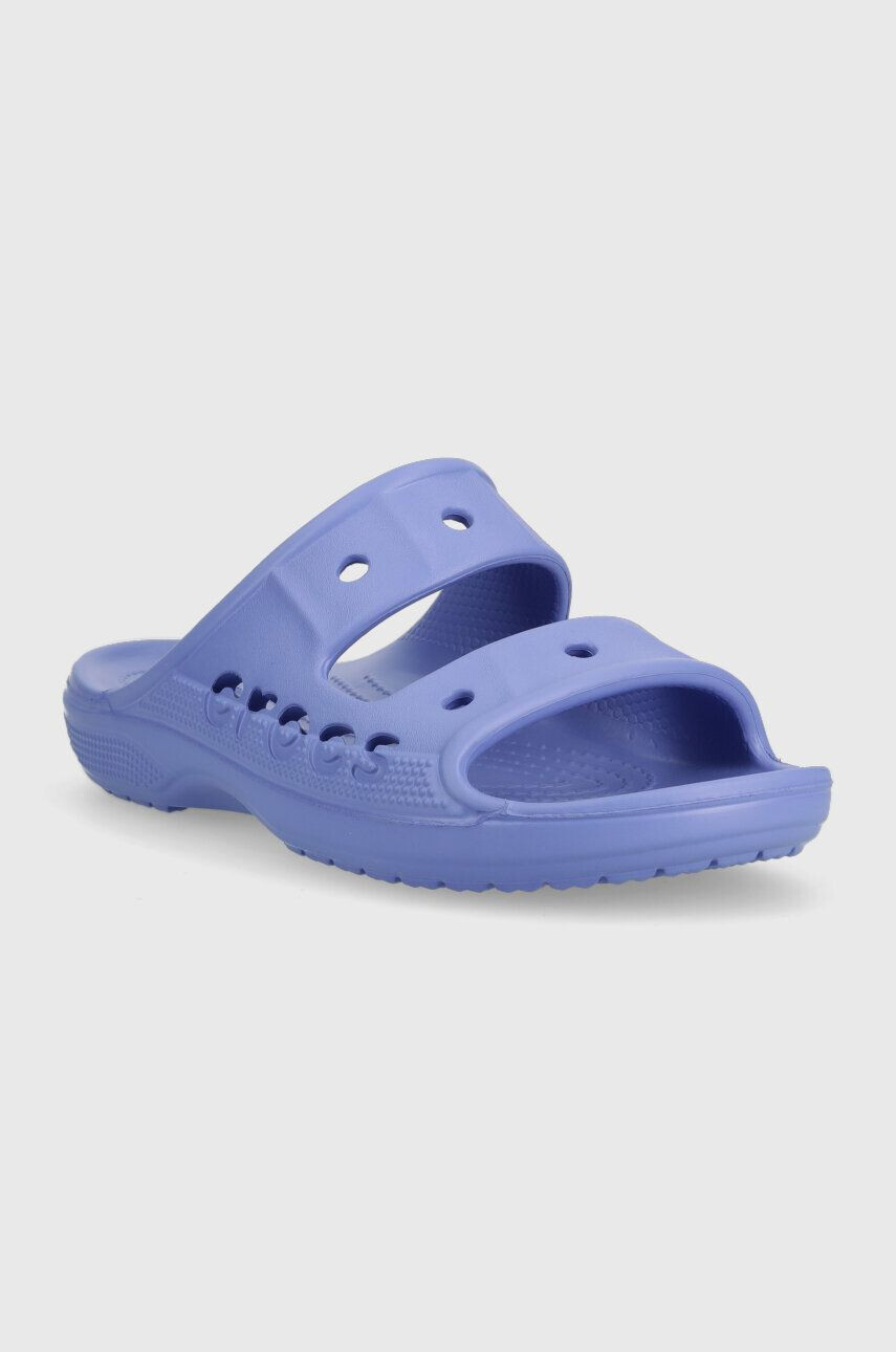 Crocs Natikači Baya Sandal ženski vijolična barva 207627 - Pepit.si