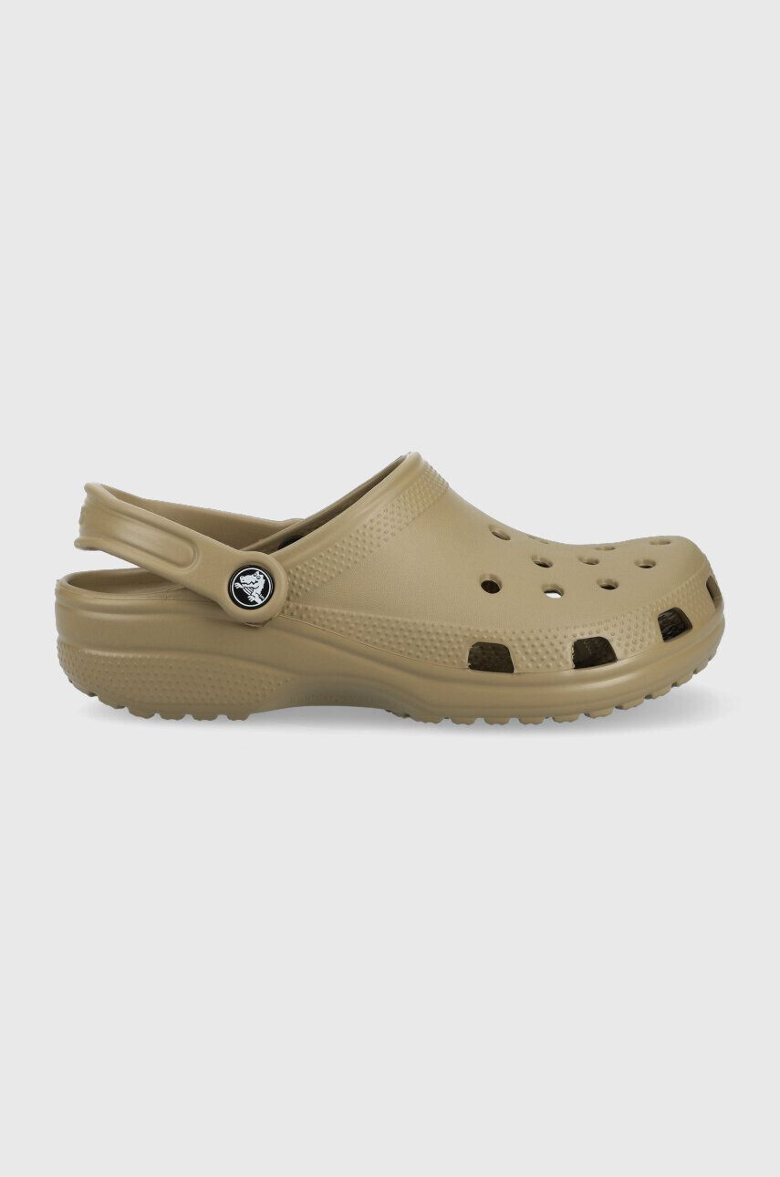 Crocs Natikači Classic ženski zelena barva 10001 - Pepit.si