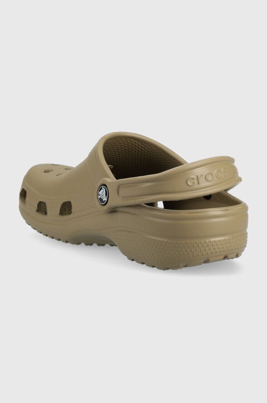 Crocs Natikači Classic ženski zelena barva 10001 - Pepit.si