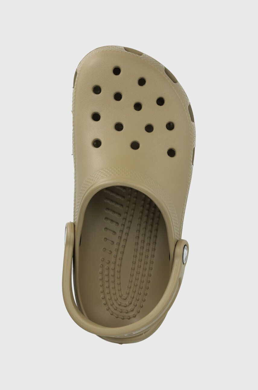 Crocs Natikači Classic ženski zelena barva 10001 - Pepit.si