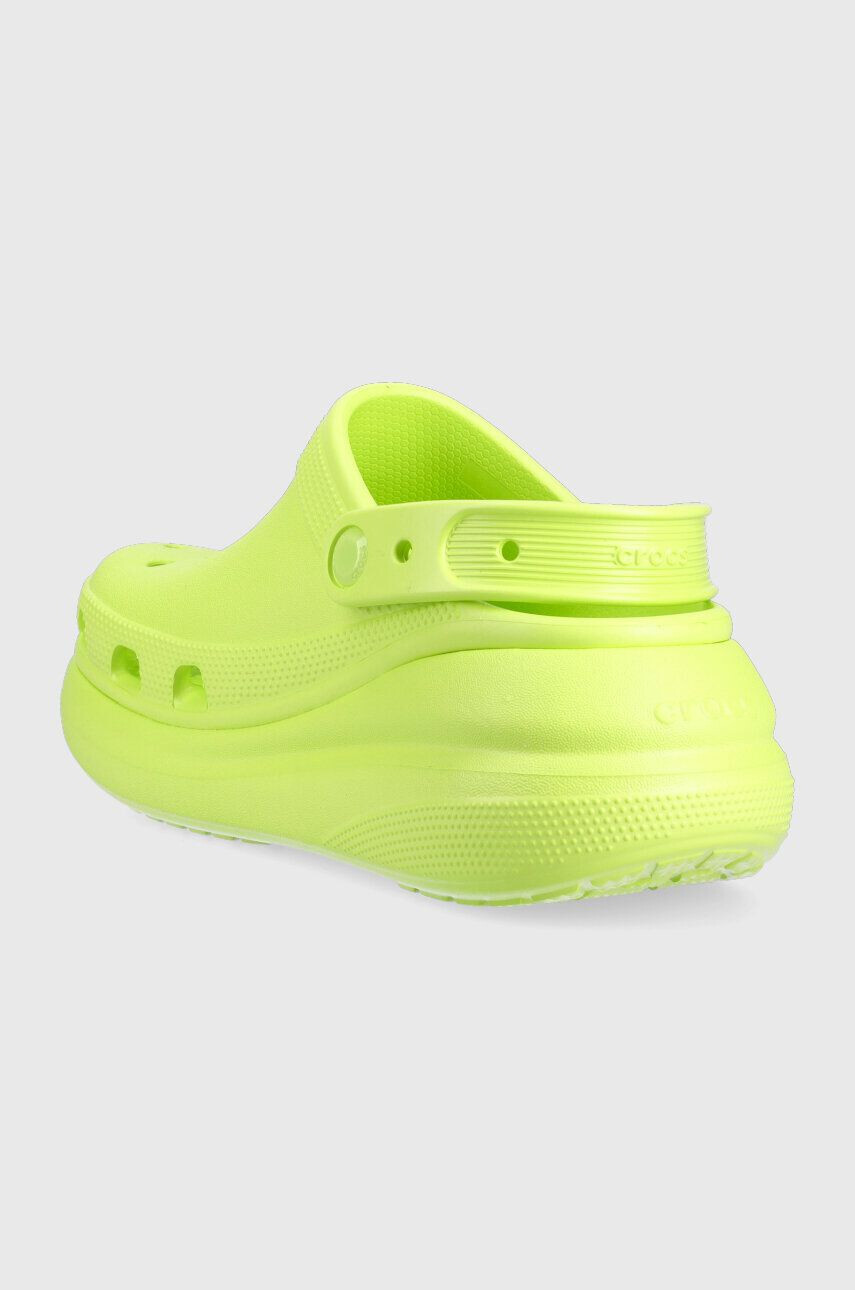 Crocs Natikači Classic Crush Clog ženski vijolična barva 207521 - Pepit.si