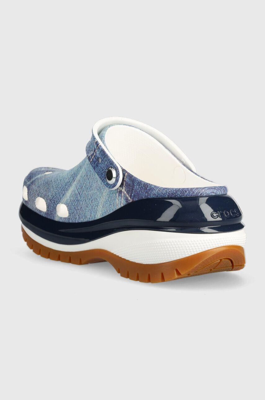 Crocs Natikači Classic Mega Crush Denim Clog - Pepit.si