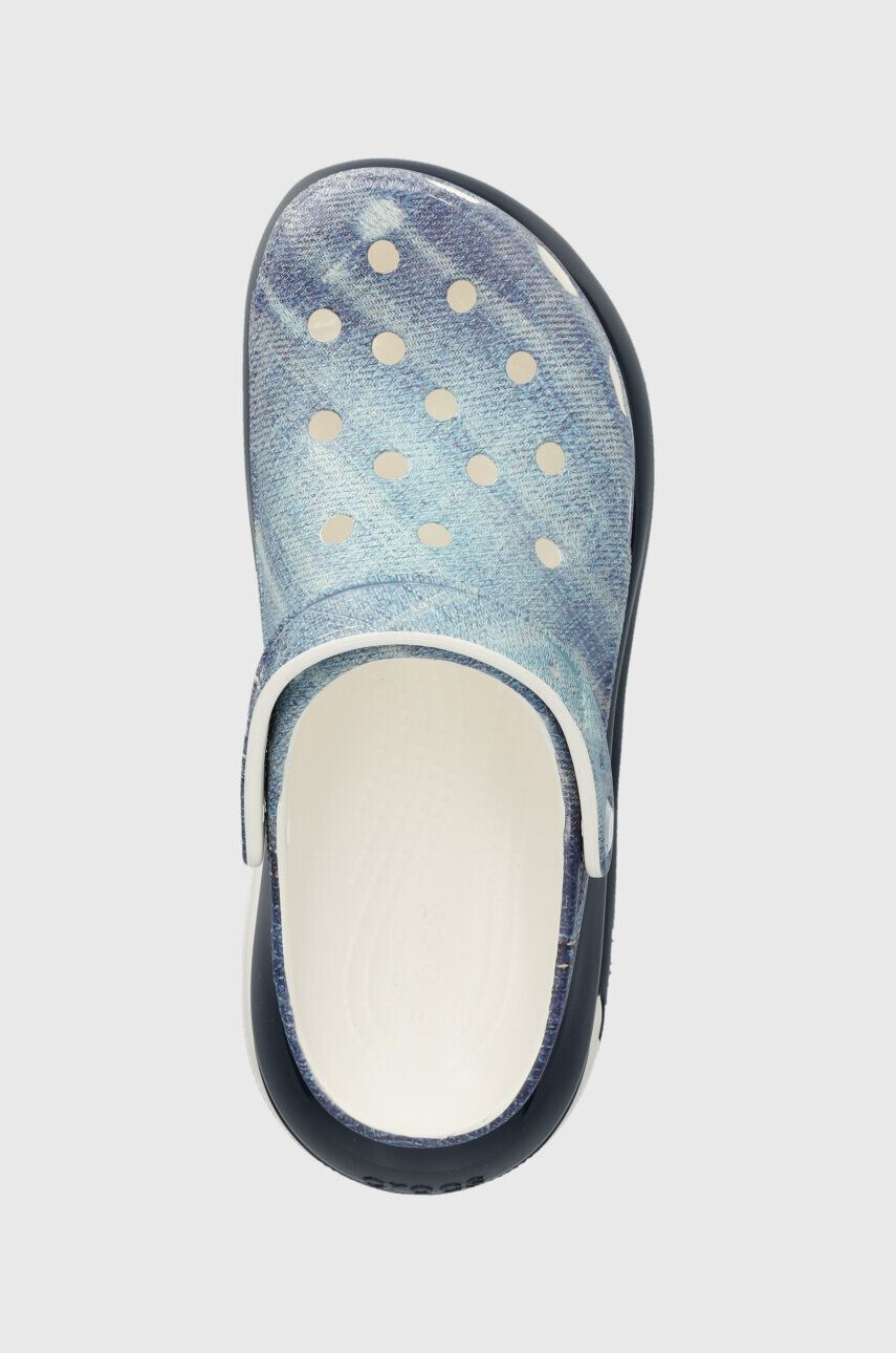 Crocs Natikači Classic Mega Crush Denim Clog - Pepit.si