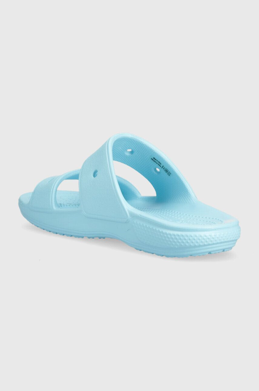 Crocs Natikači Classic Sandal ženski turkizna barva 206761 - Pepit.si