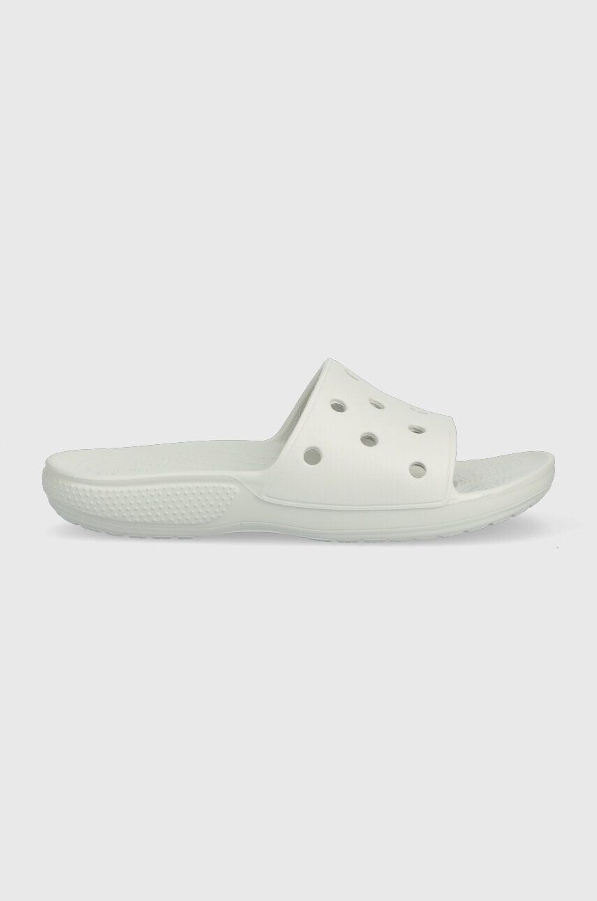 Crocs Natikači Classic Slide siva barva 206121 - Pepit.si