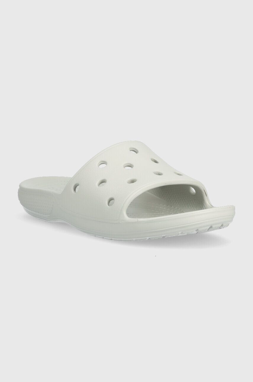 Crocs Natikači Classic Slide siva barva 206121 - Pepit.si