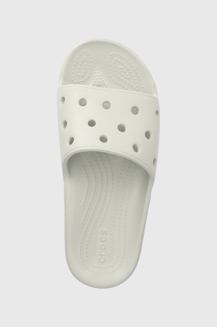 Crocs Natikači Classic Slide siva barva 206121 - Pepit.si