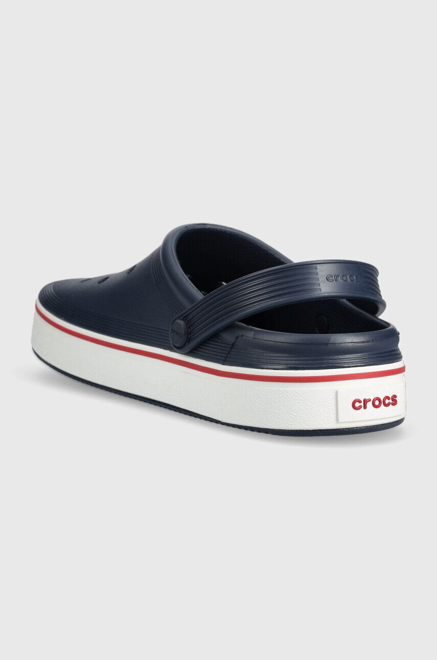 Crocs Natikači Crocband Clean Clog moški mornarsko modra barva 208371 - Pepit.si