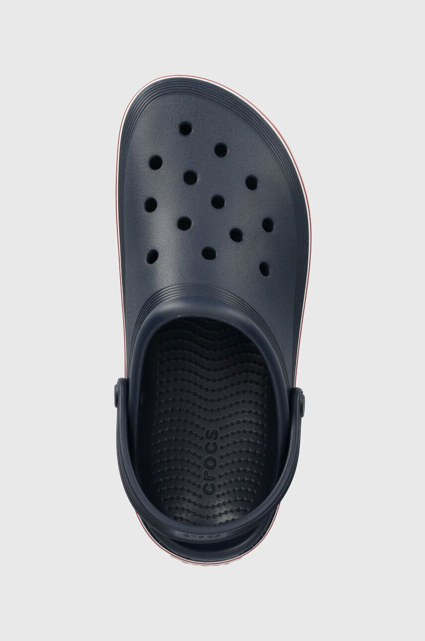 Crocs Natikači Crocband Clean Clog moški mornarsko modra barva 208371 - Pepit.si