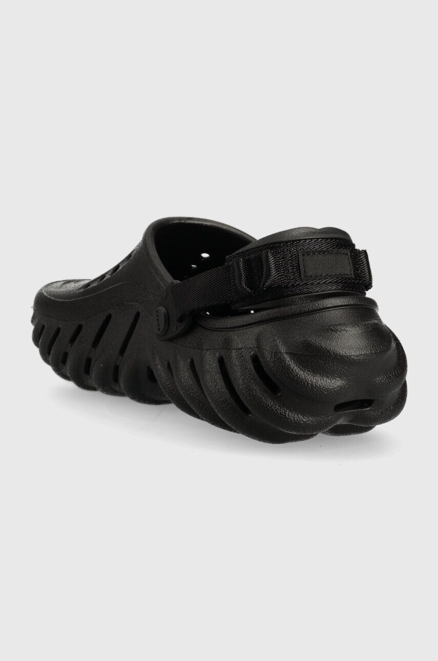 Crocs Natikači Echo Clog črna barva 207937 - Pepit.si