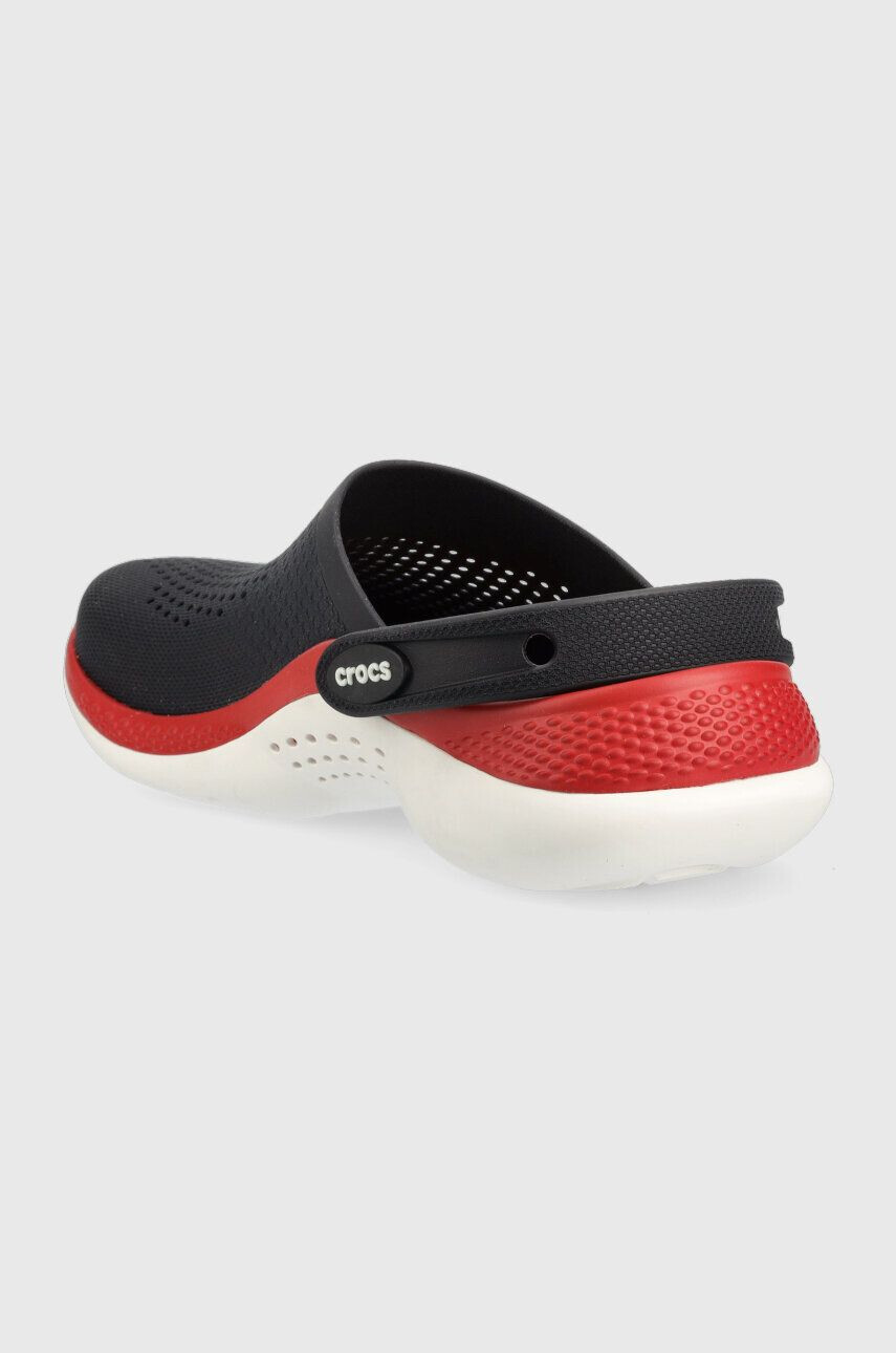 Crocs Natikači Literide 360 Clog ženski mornarsko modra barva 206708 - Pepit.si