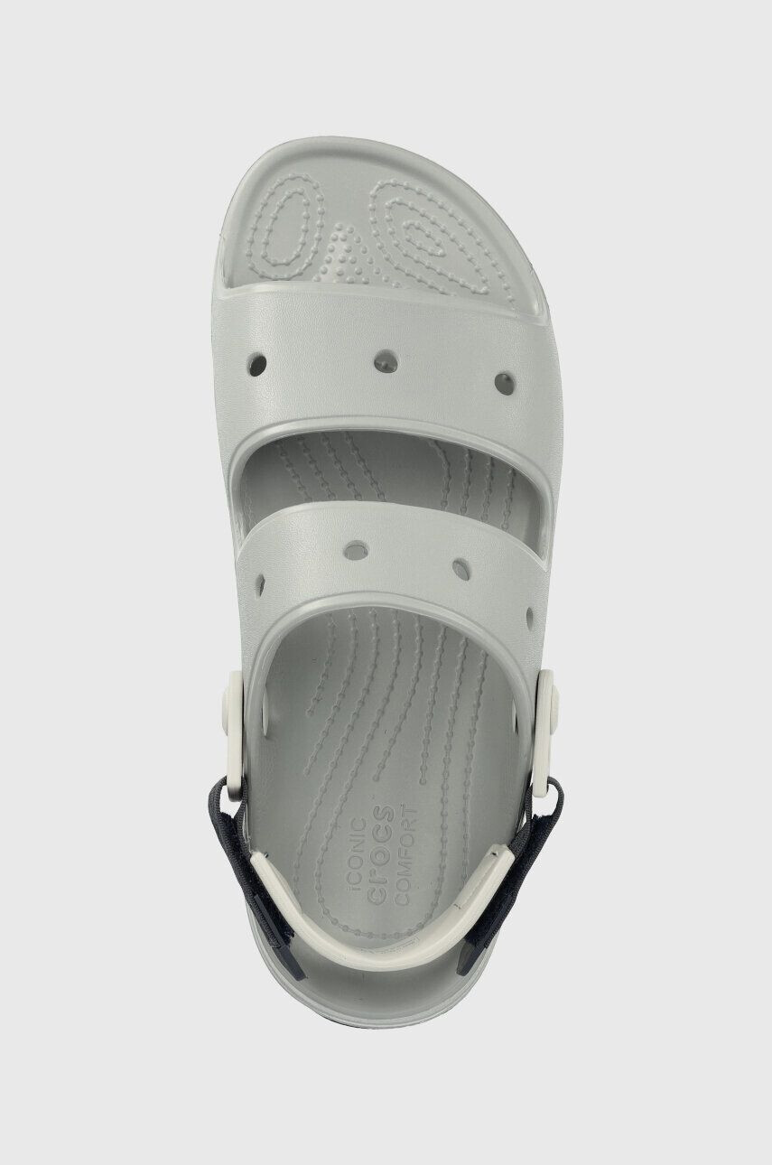 Crocs Sandali Classic All Terain Sandal siva barva 207711 - Pepit.si