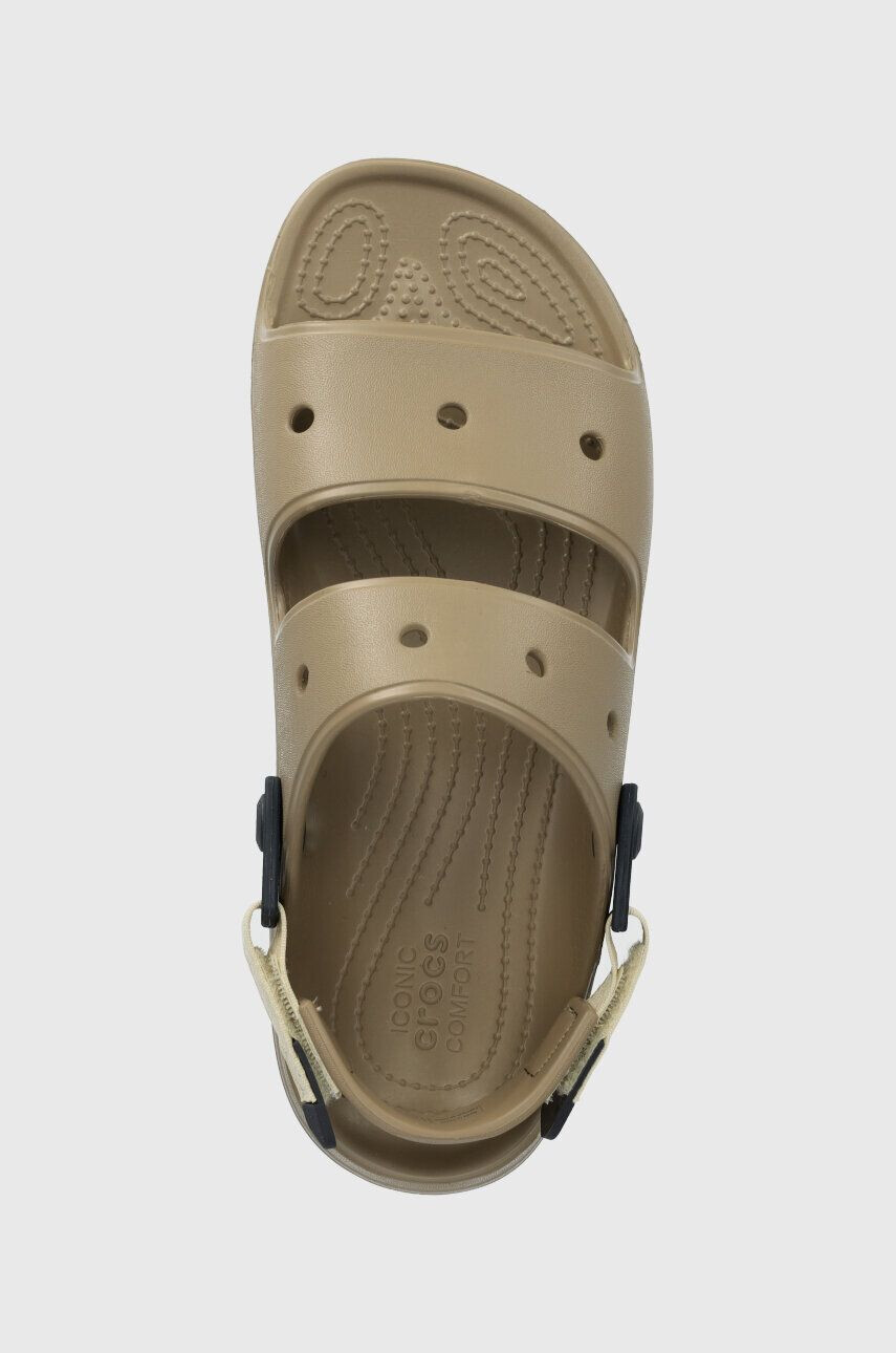 Crocs Sandali Classic All Terain Sandal moški rjava barva - Pepit.si