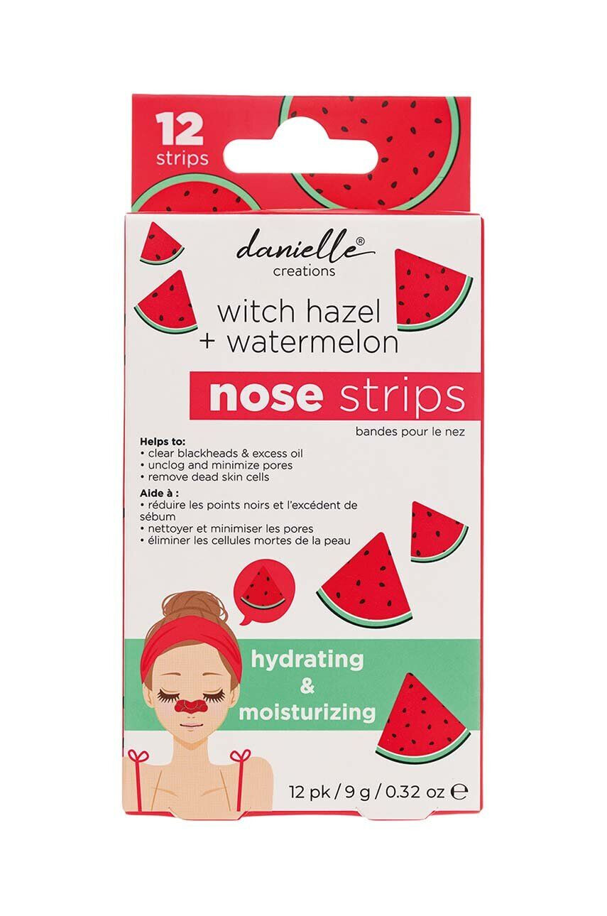 Danielle Beauty Obliži za ogrce na predelu nosu Hydrating & Moisturising Nose 12-pack - Pepit.si