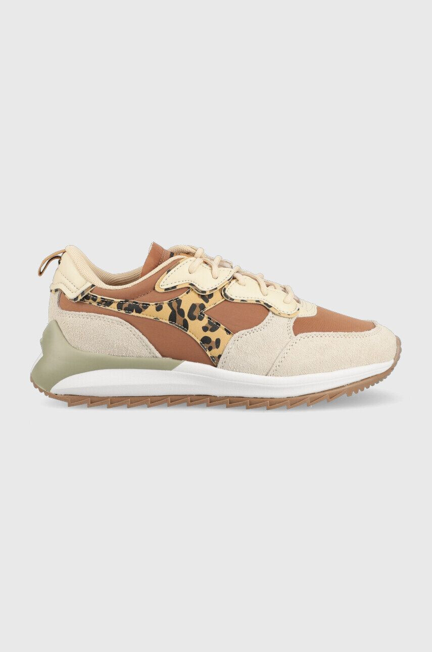 Diadora Superge Jolly Animalier bež barva - Pepit.si